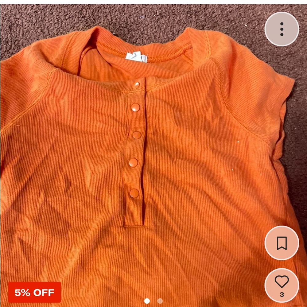 orange crop tee from garage